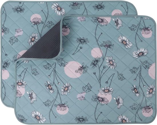 Paw Jamboree Wasbare XL Puppy Pad 75 x 89 cm - Herbruikbare Training Pad voor Extra Grote Hond - Waterdichte Pet Plas Pad - Incontinentie Mat voor Honden