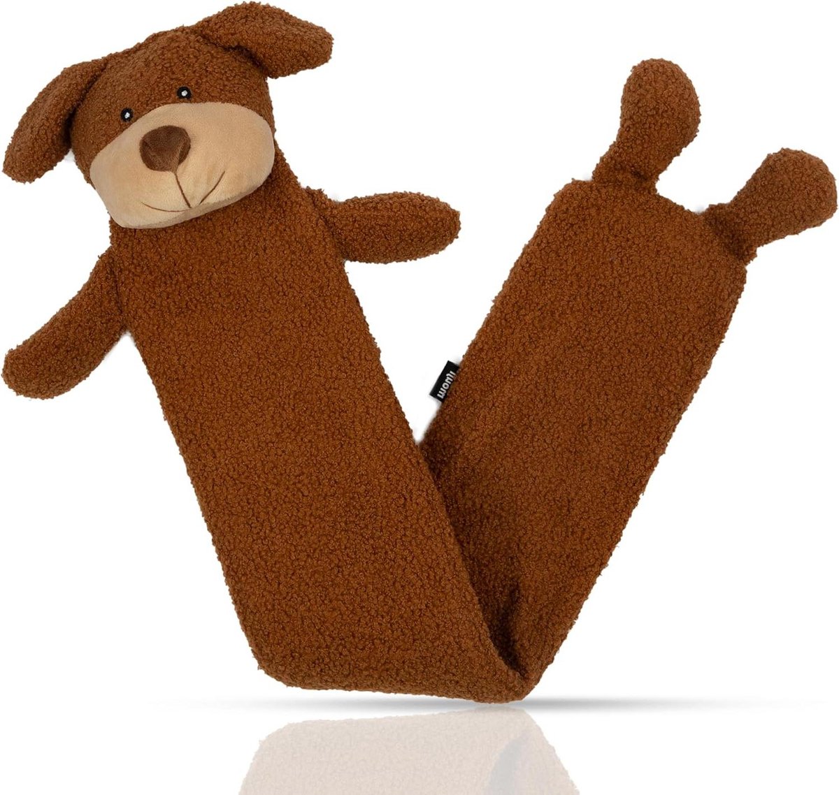 Bol.com Premium 2 l wollige warmwaterkruik voor honden met overtrek - thermophor warmwaterfles voor volwassenen - bedkruik voor ... aanbieding