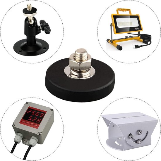 E856/2 Magnete al neodimio Eclipse, 31 mm spesso 6 mm 43 mm, trazione 8.5 kg R