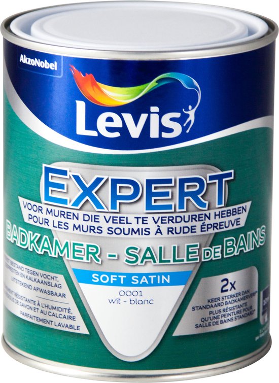 Expert de salle de bain Expert Soft Satin 1L Wit