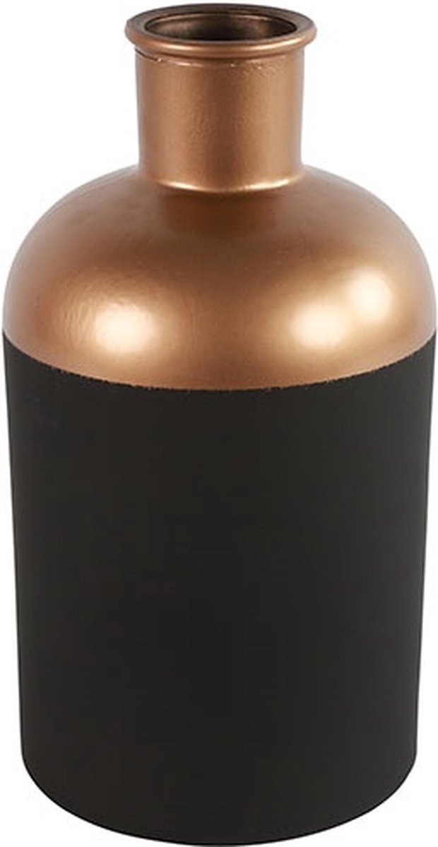 Countryfield Fles Madelon glas L17B17H31CM zwart