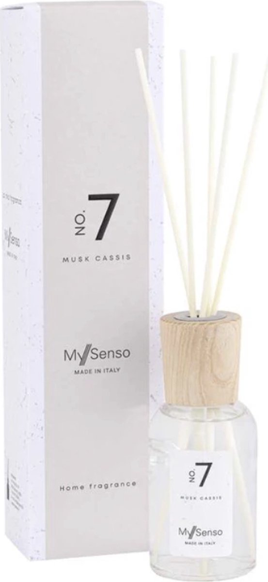My Senso - Geurstokjes 'N° 7' (Musk Cassis, 100ml)