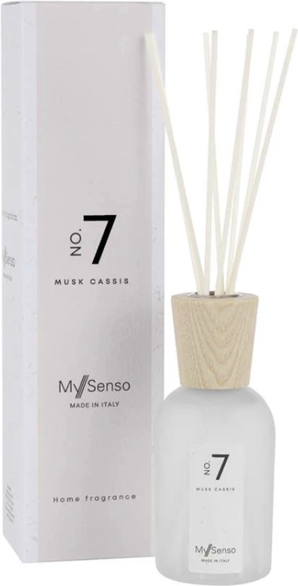 My Senso - Geurstokjes 'N° 7' (Musk Cassis, 240ml)