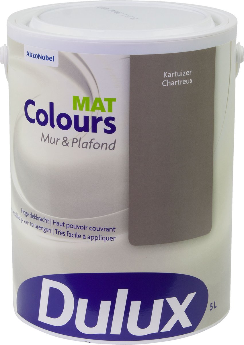 Dulux Colours Mur & Plafond Mat - Kartuizer - 5 L