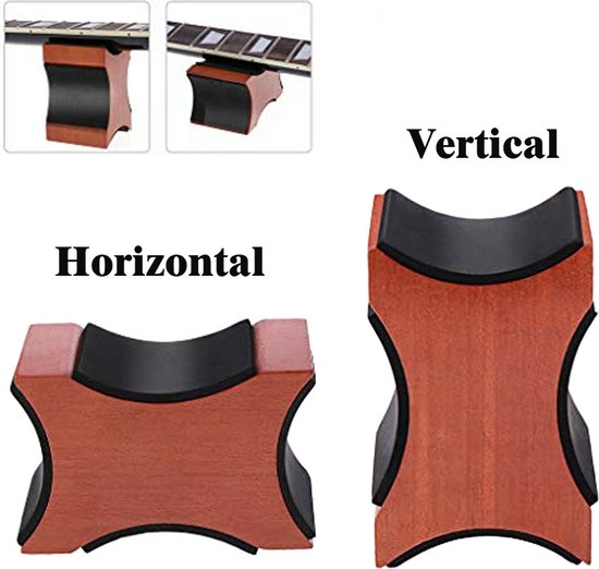Repose-cou De Guitare, Repose-cou De Guitare En Bois Massif, Support Stable, Oreiller De Repose-cou Pour Ukulélé, Instrument à Cordes, Outil Luthier Pour Changement De Cordes, Réparation, Nettoyage, P