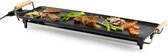 Bol.com DOMO DO8312TP Teppanyaki XL 'Family' - 70 cm - 1800 W - houtlook aanbieding