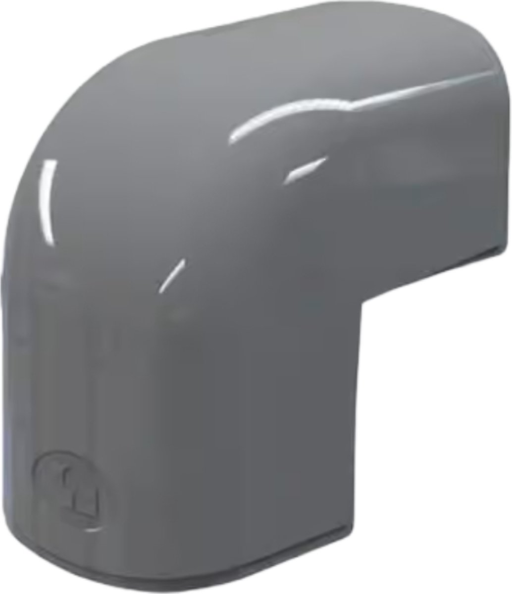 Evolar Airco Lange Bocht - Donker Antraciet - 75X56MM