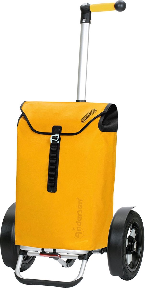 Andersen Shopper Tura Shopper Ortlieb Winkelwagen 50 cm - 40 L - gelb