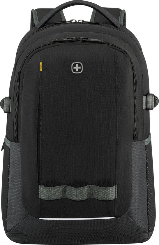 WENGER Sac à dos pour ordinateur portable pour ordinateur portable Next 23 Ryde16'' Laptop Backpack 26L Gravity Black Noir