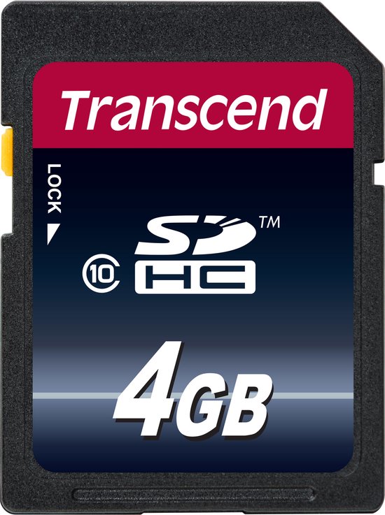 Transcend SDHC 4GB Class 10