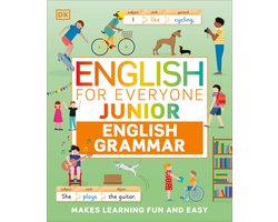 Omslag van DK English for Everyone Junior- English for Everyone Junior English Grammar