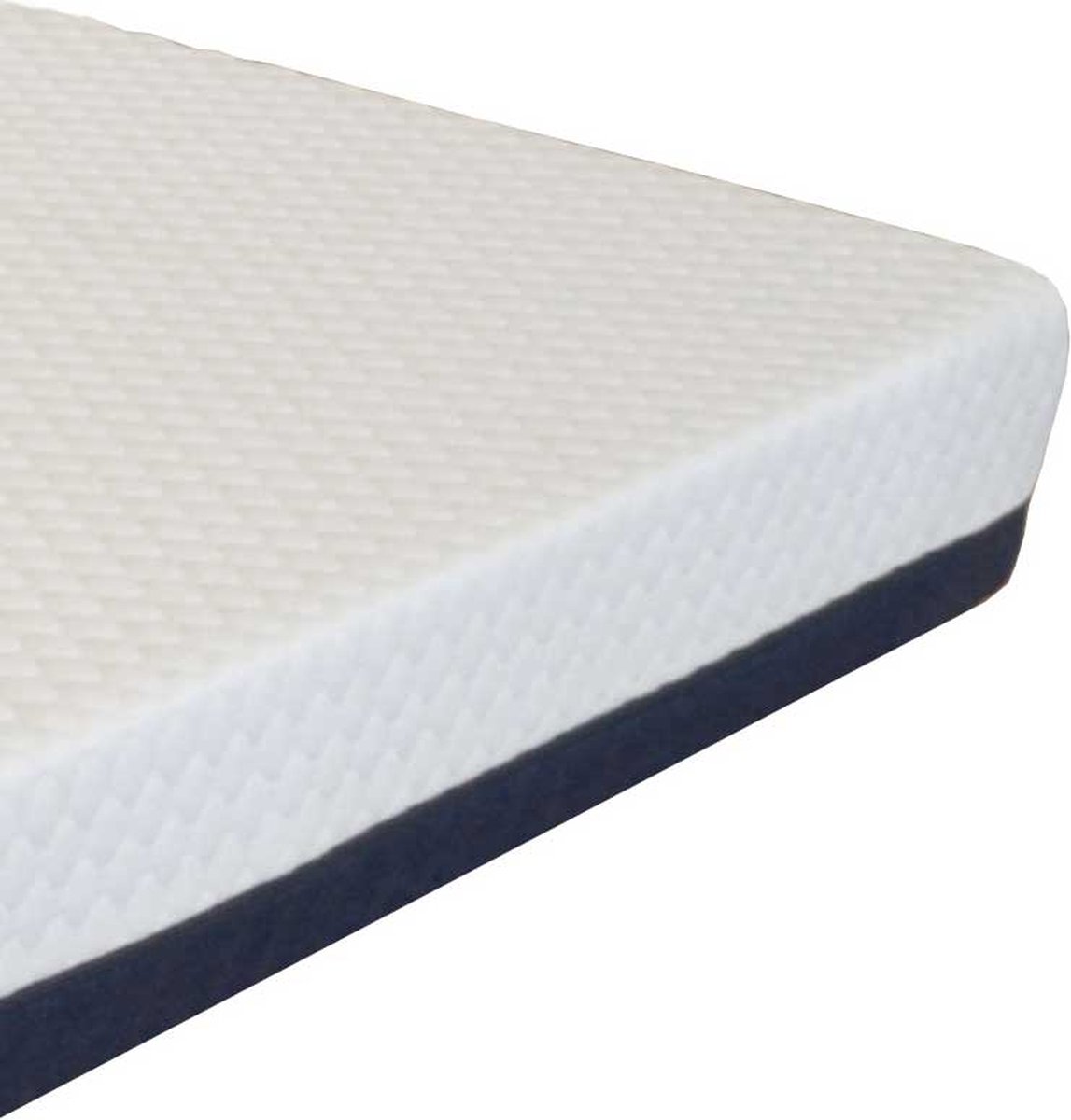 Eenpersoonsmatras Comfort 90x190x15cm - Koudschuim - Emob - Matrassen - Wit - Polyester; Koudschuim