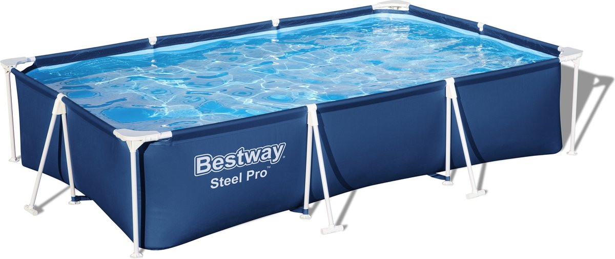 Bestway Zwembad Steel Pro Set Rechthoek, 300cm.