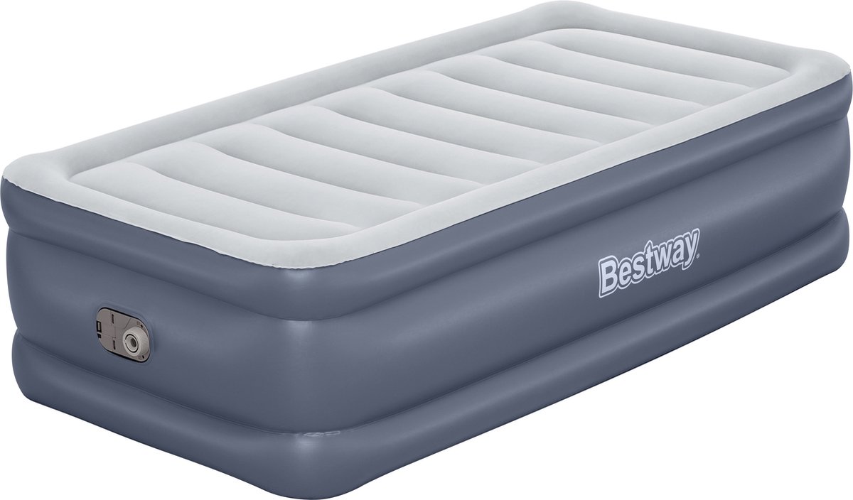 Bestway 6713G Tritech Luchtbed - 1-Persoons - 191 x 97 x 51 cm - Ingebouwde Elektrische Pomp