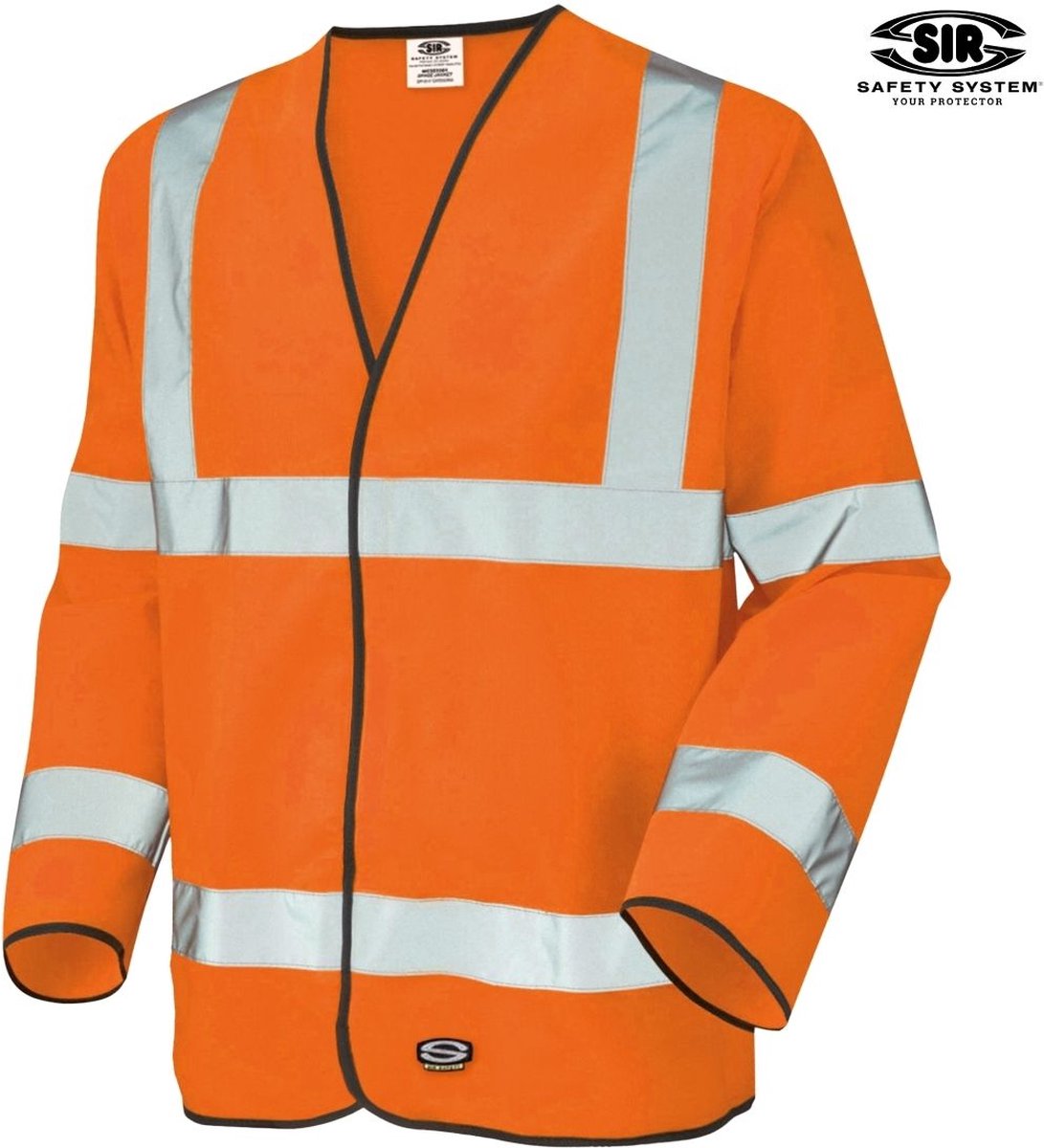 SIR SAFETY SPACE JACKET Hi Vis Veiligheidsvest Werkvest Reflecterend Vest Geel - Klasse 3 Reflecterend Veiligheidsvest EN20481