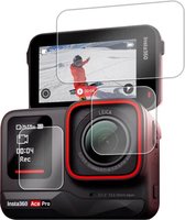 Kit Protection écran Insta360 Ace Pro - 2 Verres Trempés + 2 Protections Objectif + 2 Protections Avant - 9H, Anti-traces