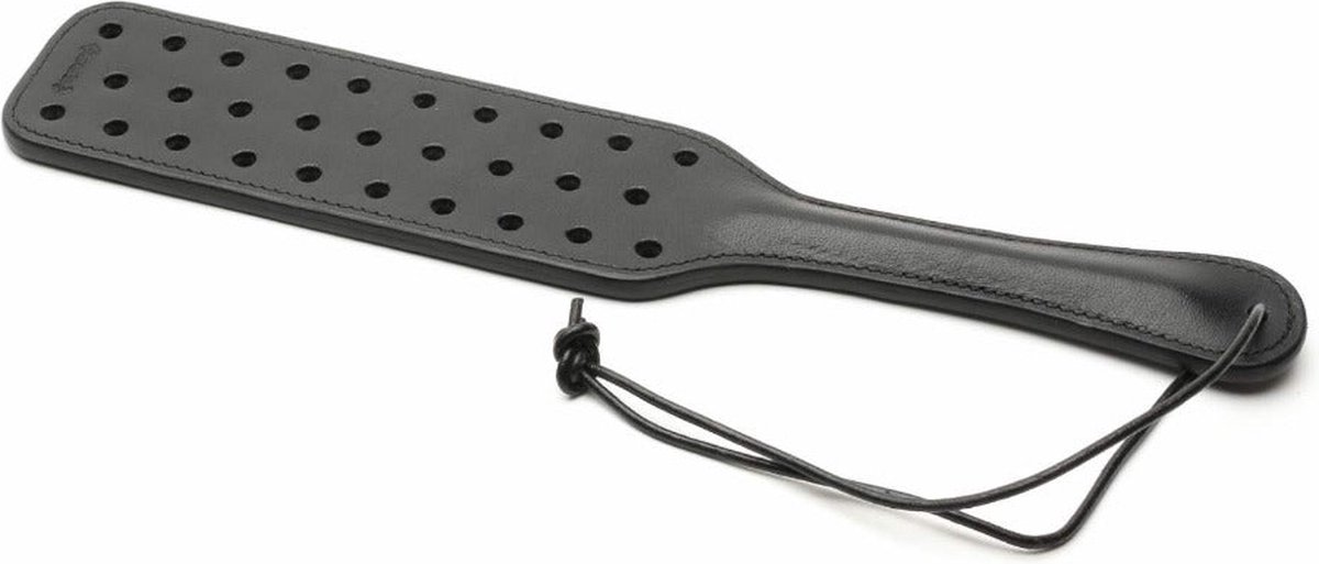Goedkoopste 665 Leather - Leren Plak - Zwart - High Speed Leather Paddle