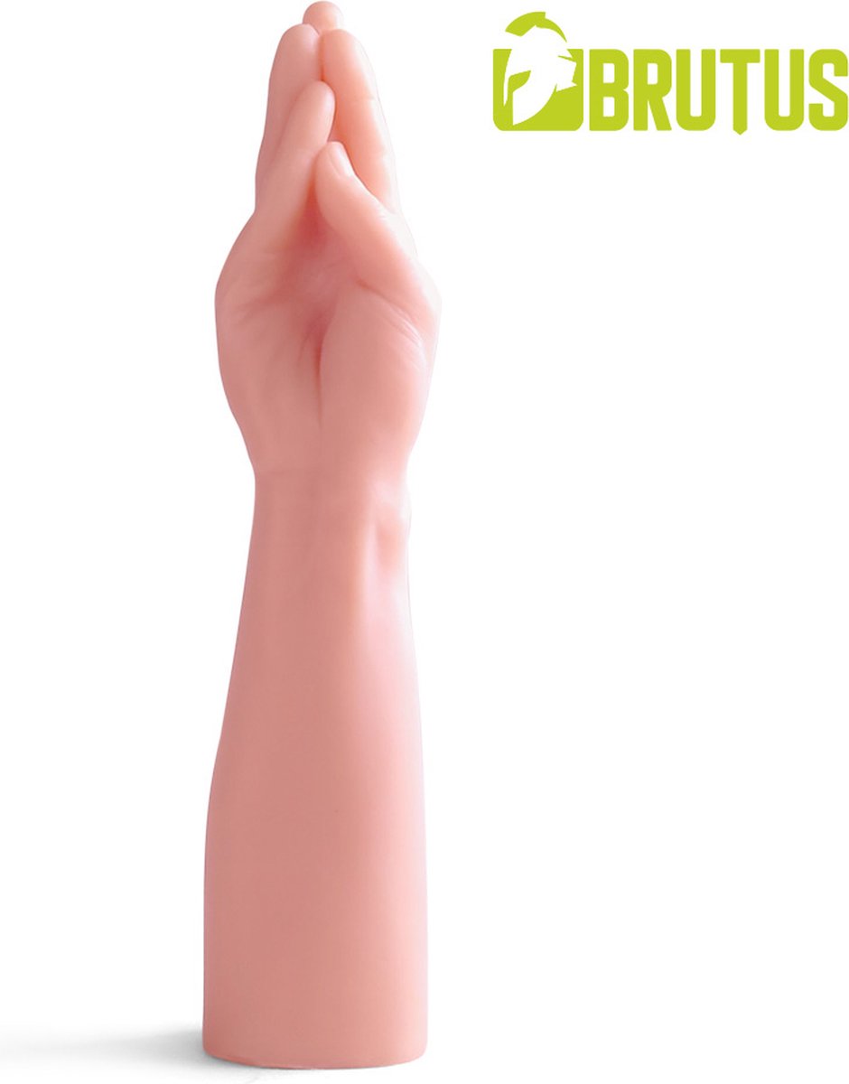 Goedkoopste Brutus - Dildo - Fisting Dildo - Handsome Three Fingers Handballing - Lichte Huidskleur - PVC