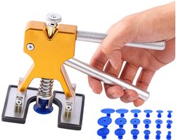 Auto deuk remover - Sterke zuignap - Auto reparatie kit - Auto Deuk Remover - Uitdeukstation - Premium Uitdeukset Auto - Zuignap - Slagtrekker - Plaatwerk uitdeuken - Uitdeuken zonder spuiten
