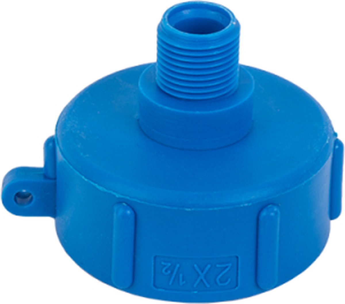 Bradas IBC Adapter – S60x6 Binnendraad – ½ inch (13 mm) Buitendraad