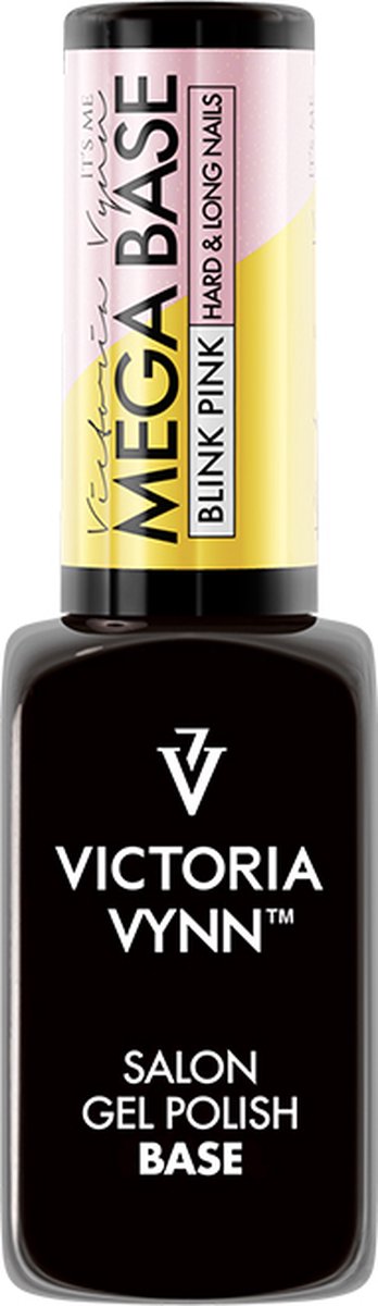 Goedkoopste Victoria Vynn – Mega Base Blink Pink 8 ml - rubberbase glitter roze - gellak - gelpolish - gel - lak - polish - gelnagels - nagels - manicure - nagelverzorging - callance