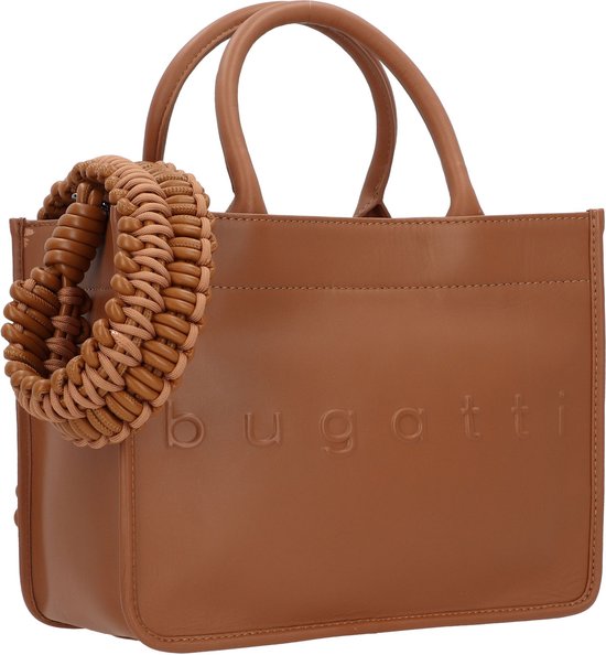 bugatti Cuir Sac à épaule Sac shopper Daphne Tote Bag Cognac Brun
