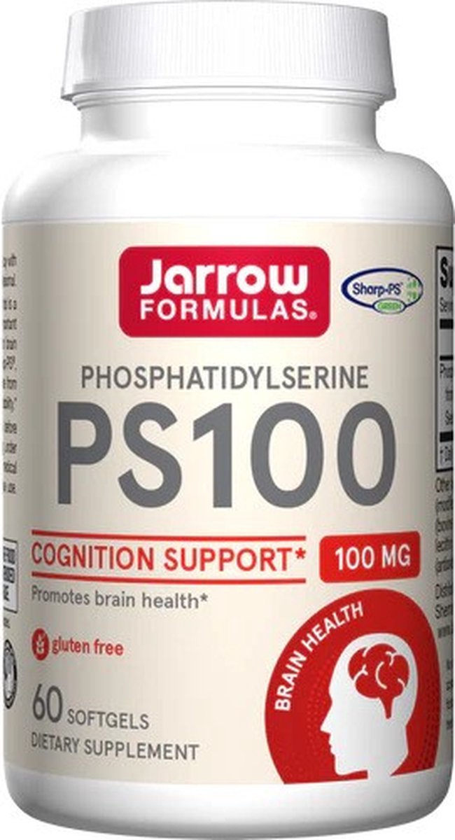 Goedkoopste PS 100 Fosfatidylserine - 60 softgels