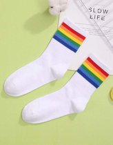 Prowler White Pride Sokken - One Size, One Count, Wit, One size