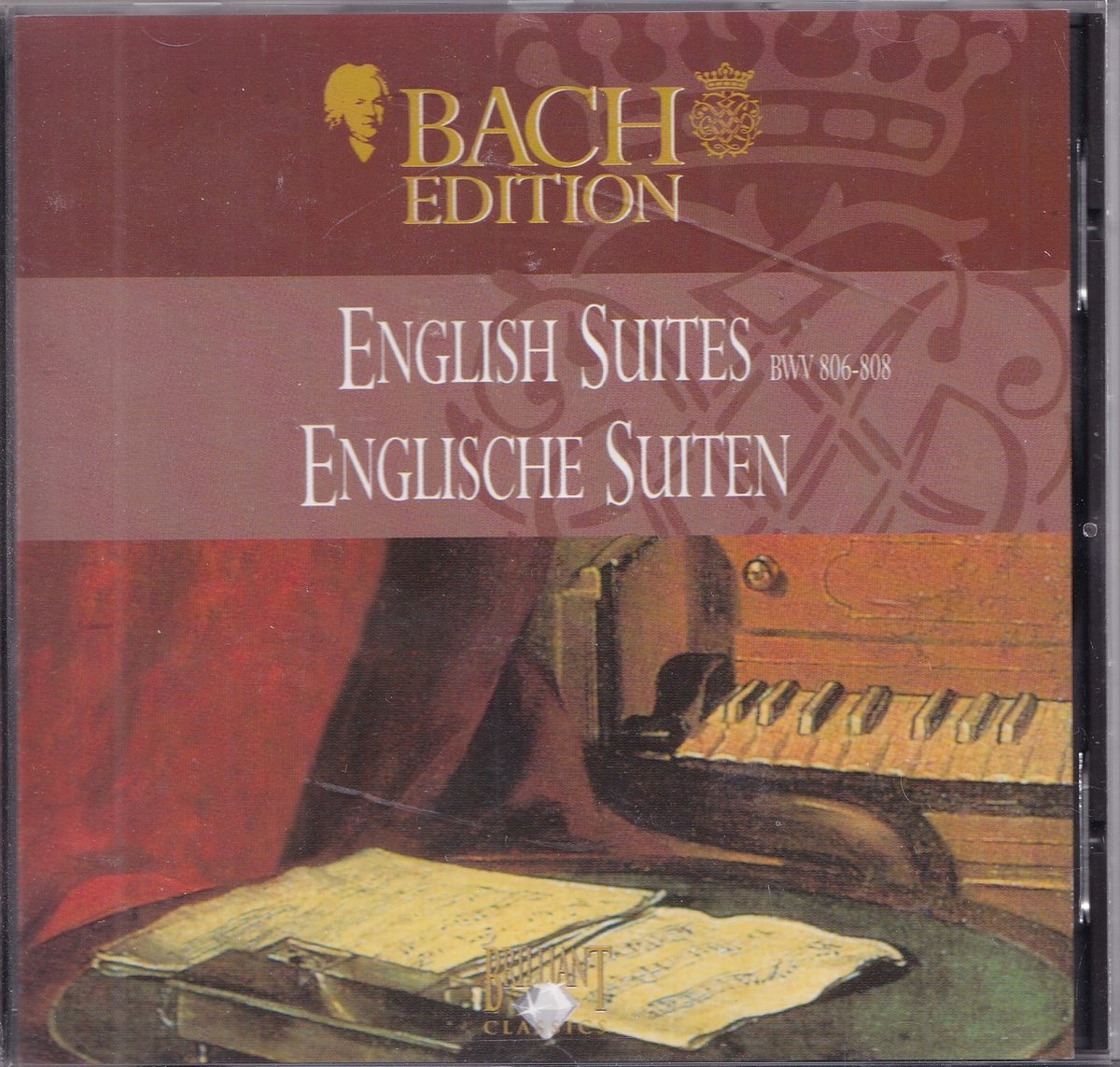 English Suites 806-808 - Johann Sebastian Bach - Bob van Asperen (klavecimbel)