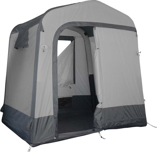 Bo-Camp Schuurtent - Voortent - Large - Air - Opblaasbaar - Grijs