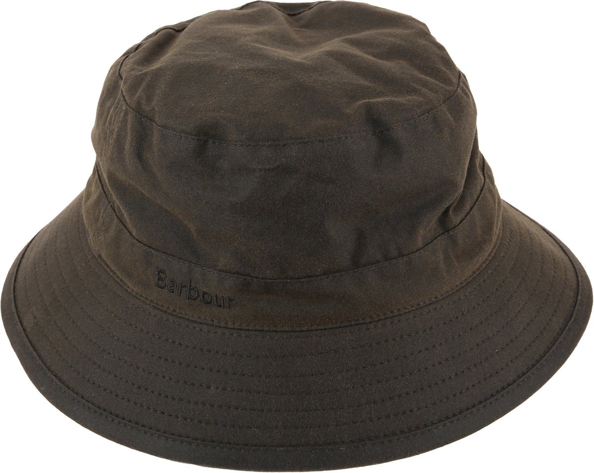 Barbour Wax Hoed Army - Maat XL - Heren - Bucket Hat