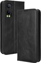 Coverup Vintage Book Case - Convient pour OnePlus Nord CE 4 Lite 5G - Zwart