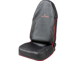 Walser Autostoelhoes Guardian - autostoelhoes - autostoelbeschermer zwart/rood - 1 stuk
