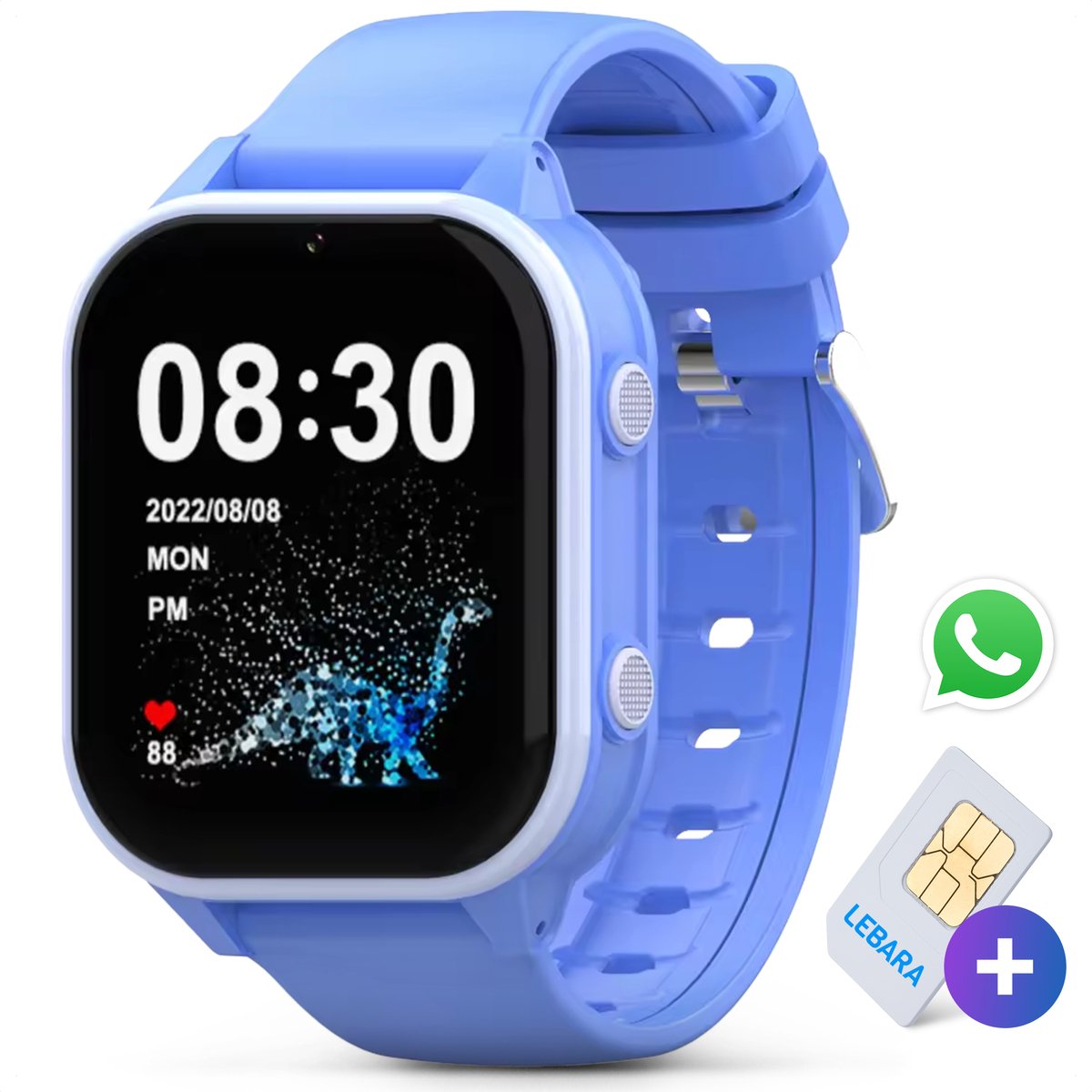 4G Smartwatch kinderen Met Whatsapp GPS Horloge kind Speelgoed SOS Functie . bol