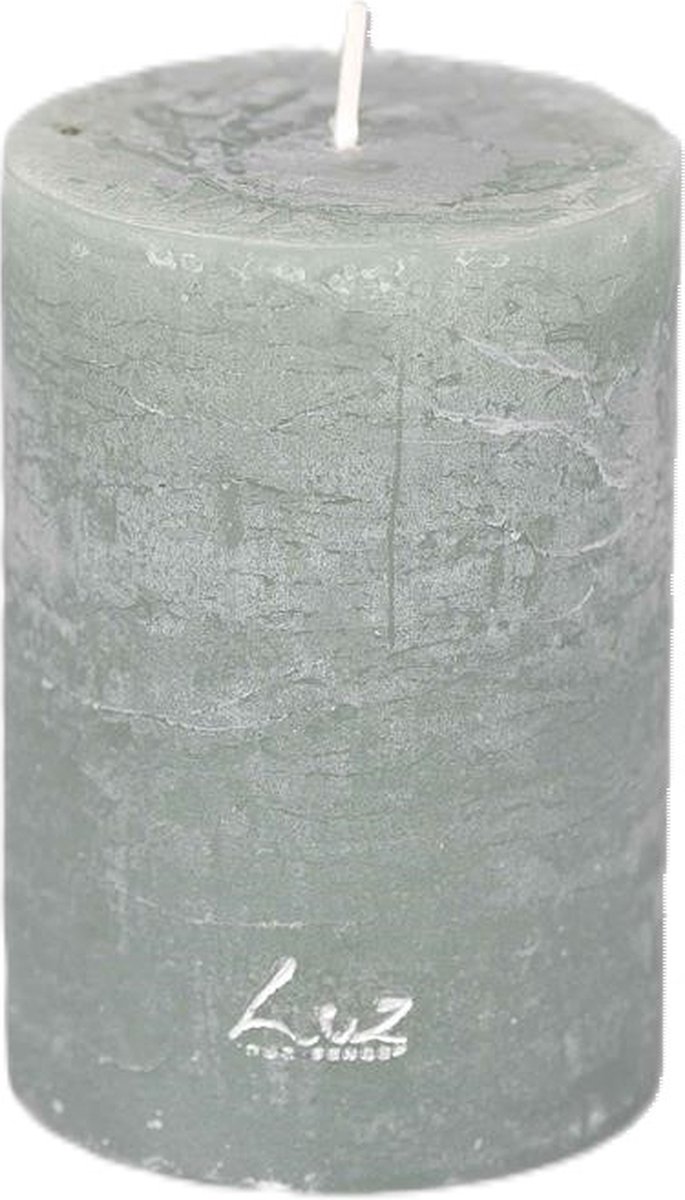 Luz - Rustieke Stompkaars - Sense - 7xH10cm - PER PAAR