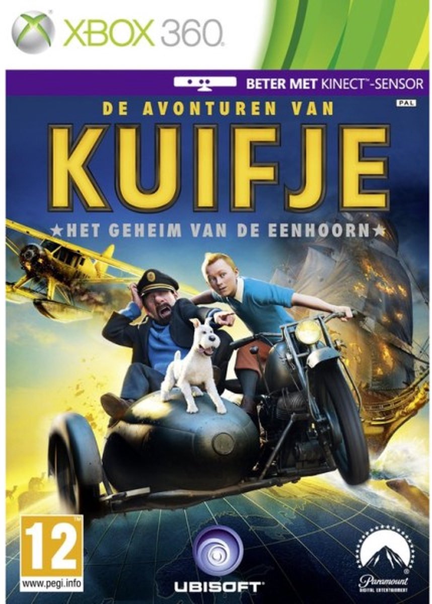 Xbox 360 - The Adventures Of Tintin - The Secret Of The Unicorn (Kuifje)