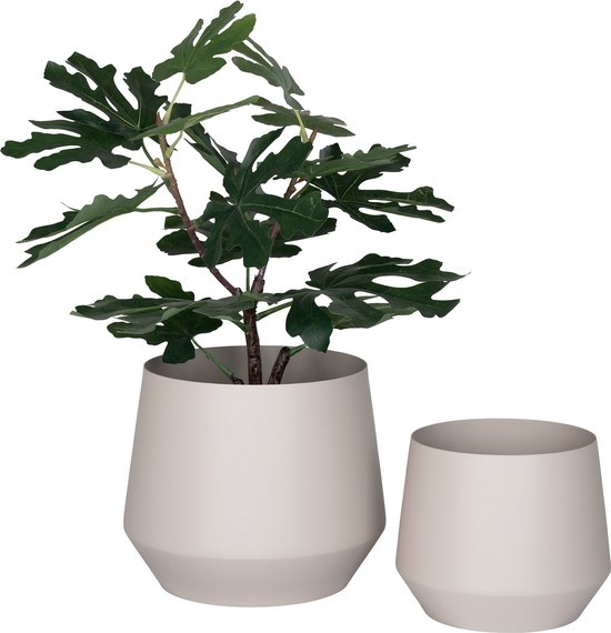 ELHO Bloempot Vibia Regenpijp Kunststof zwart 19 cm H 16 cm kopen