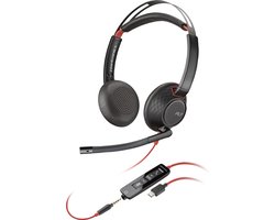 Hoofdtelefoon met microfoon Poly Blackwire 5220