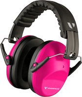 Gehoorbescherming voor Volwassenen - Oorbescherming Concentratie - Gehoorbeschermers Schietsport - 26dB - 12+ jaar - Roze - V-Slick