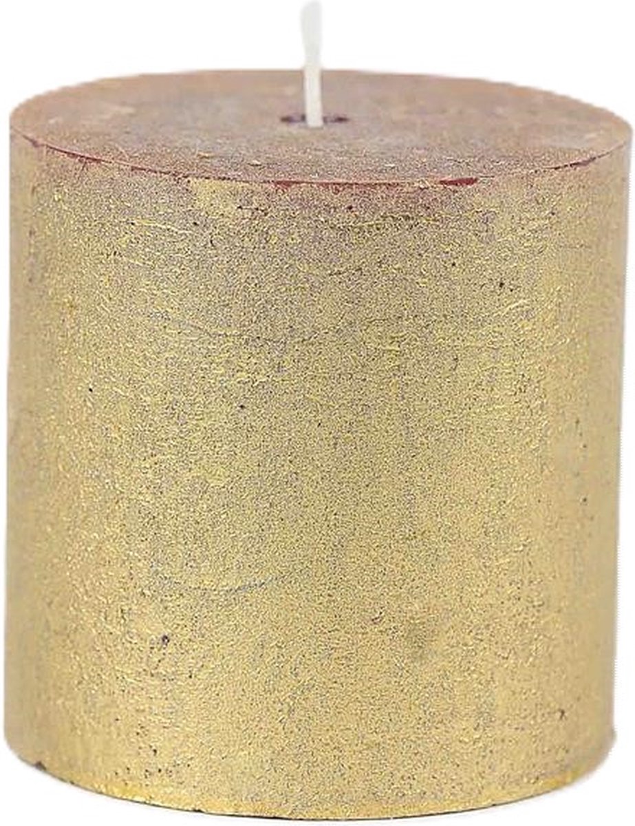 Rasteli Luz Your Senses Stomp Kaars Goud-Avond Goud D 9 cm H 9 cm