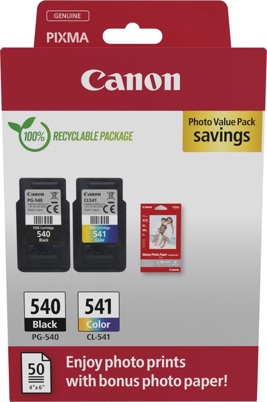 Canon PG-540 inktcartridge zwart ( huismerk) Canon