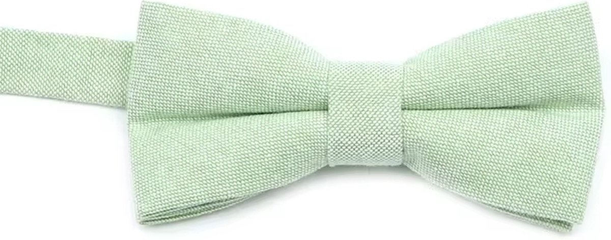 Strik Vlinderdas - Groen Pastel - Kind Zoon