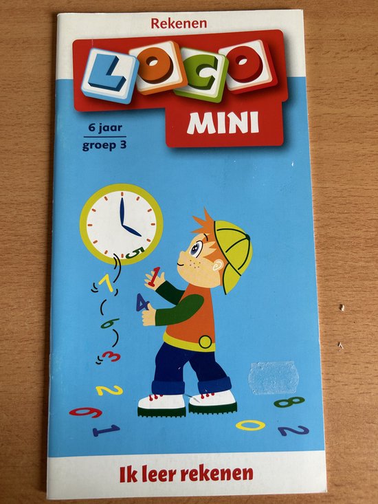 Mini Loco 3 Ik leer rekenen Rekenspelletjes - cover