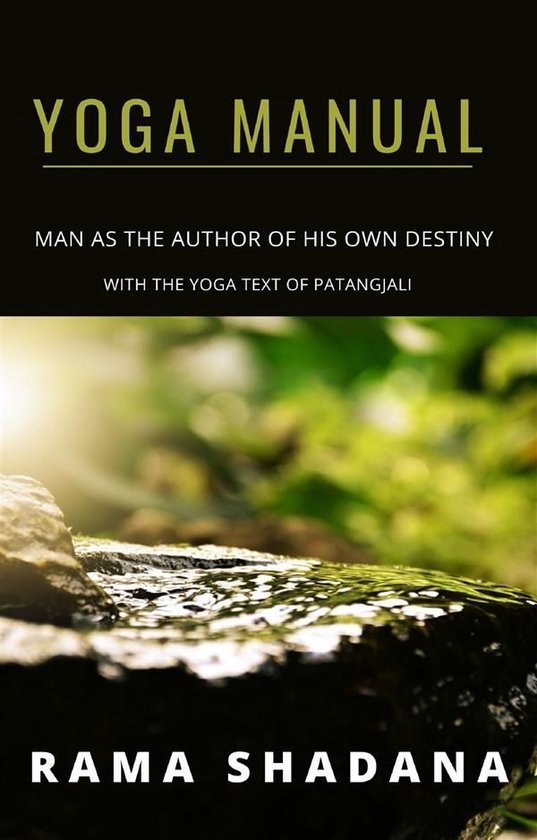 YOGA MANUAL - man as the author of his own destiny - with th ... - cover