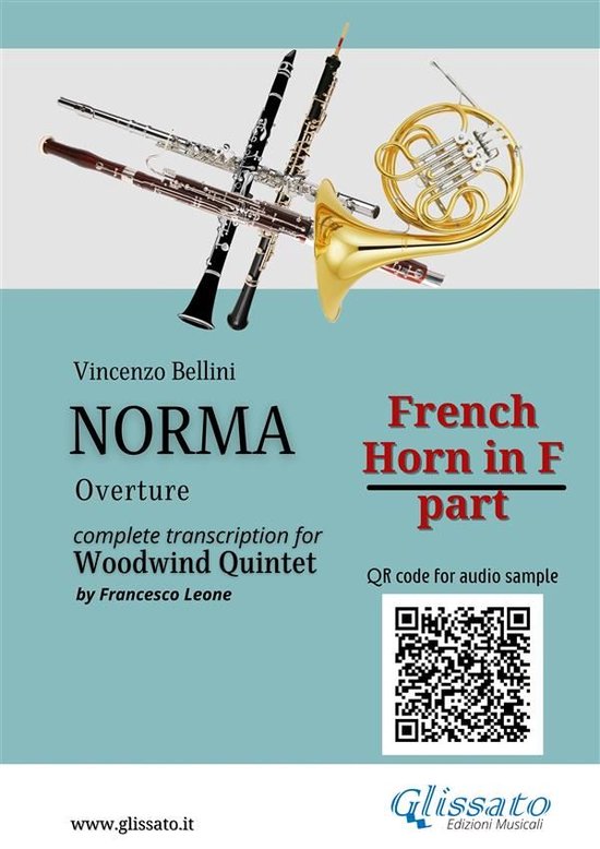 Norma (overture) - Woodwind Quintet 4 - French Horn in F par ... - cover