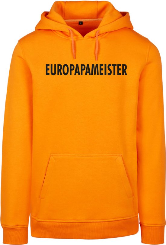 EK hoodie oranje XL - Europapameister - soBAD. | EK 2024 | Unisex | Sweater dames | Sweater heren | Voetbal
