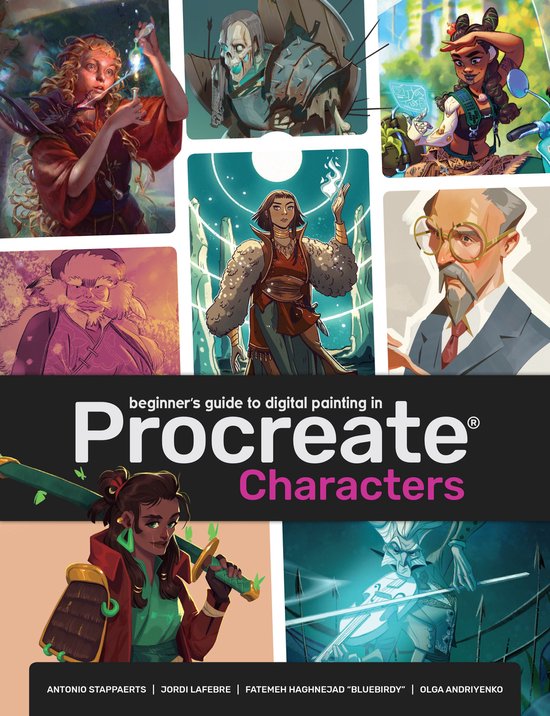 Beginner's Guide- Beginner's Guide To Procreate: Characters - cover