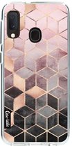 Casetastic Softcover Samsung Galaxy A20e (2019) - Soft Pink Gradient Cubes