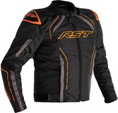 RST S-1 Ce Mens Textile Jacket Black Orange Grey 40 - Maat - Jas