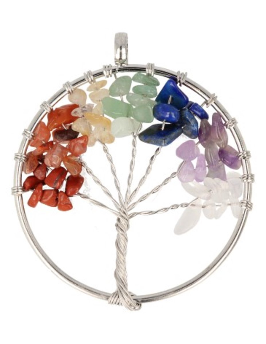 Chakra levensboom hanger 50 mm Chakra wire